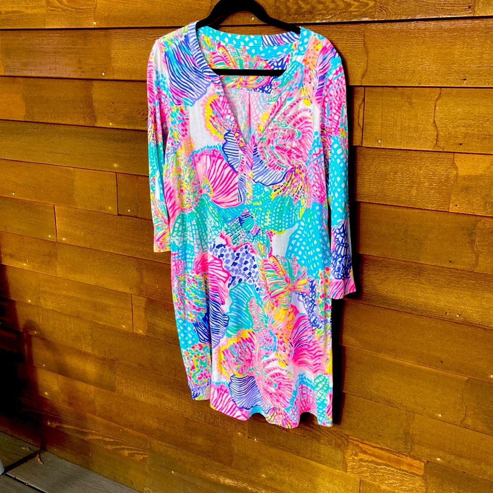 Lilly Pulitzer Ali dress size large GUC